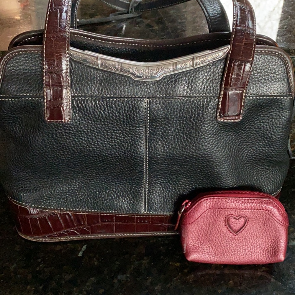 Brighton Leather Shoulder Bag EUC